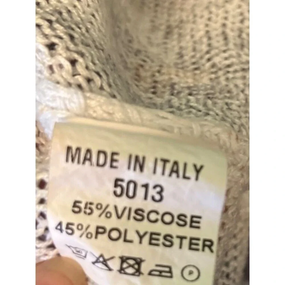 Gigi Moda Italy Pop Art Graffiti Knit Sweater - Graphic Glamour Euro-Streetwear